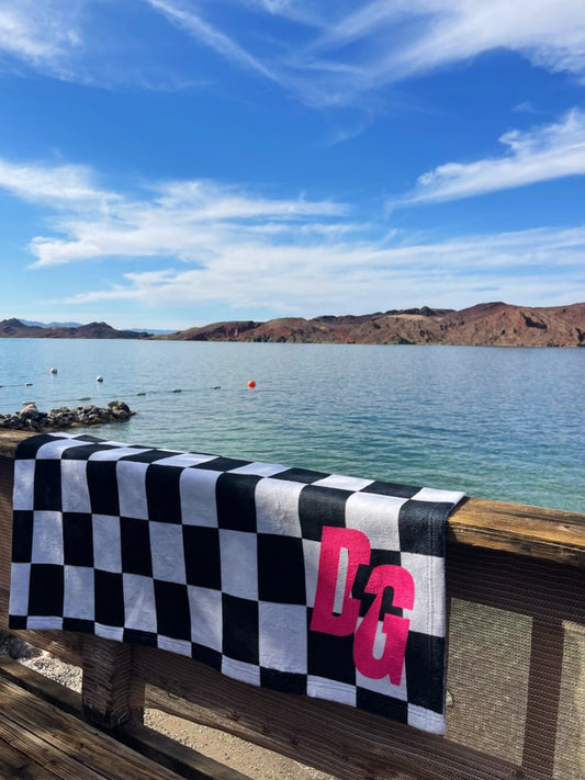 DG Beach Towel - Checkered