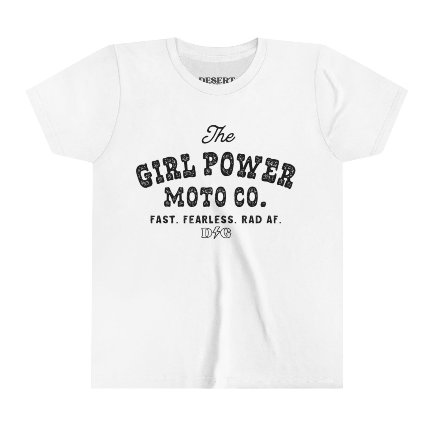 Kids Girl Power Moto Tee