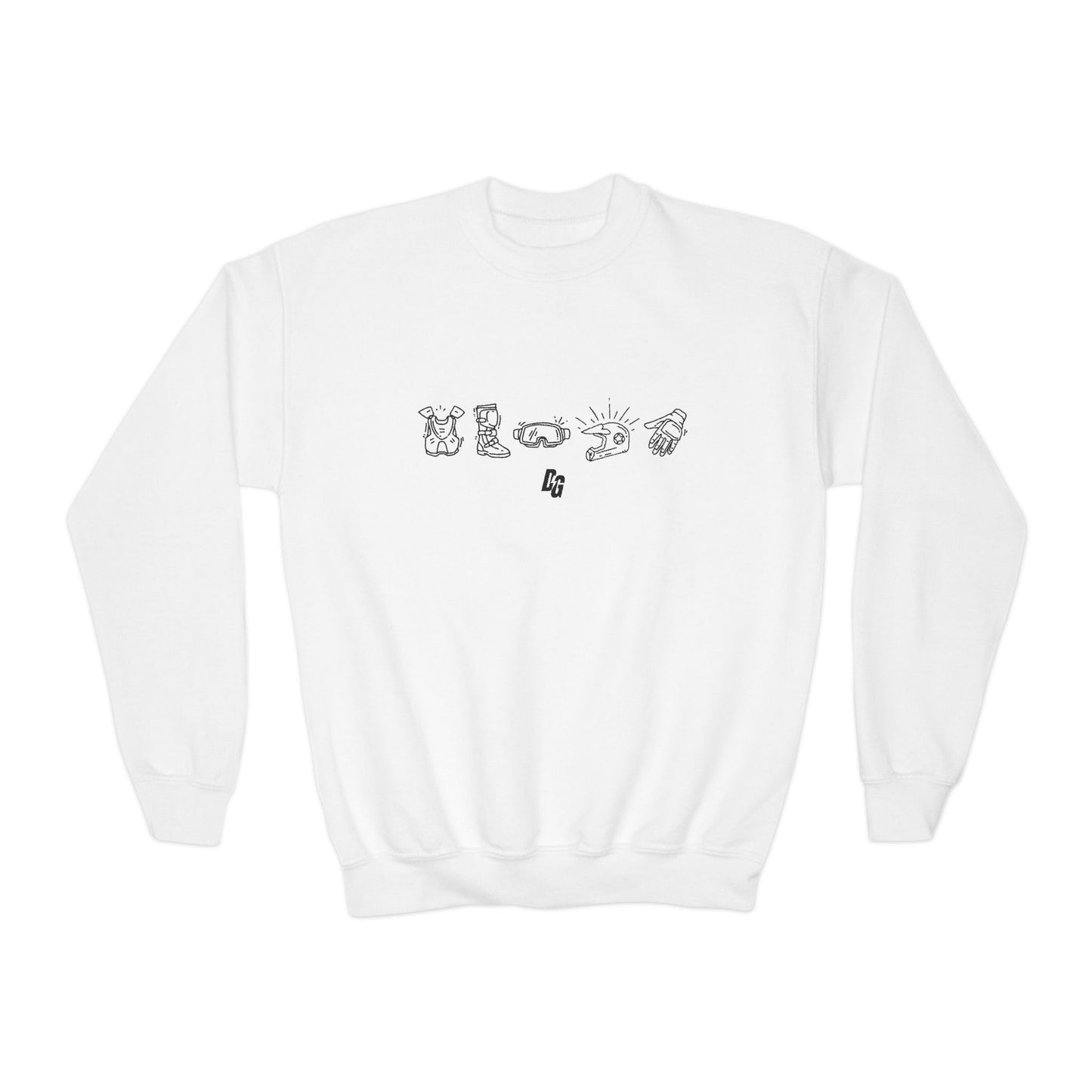 Moto Must-Haves Youth Crewneck