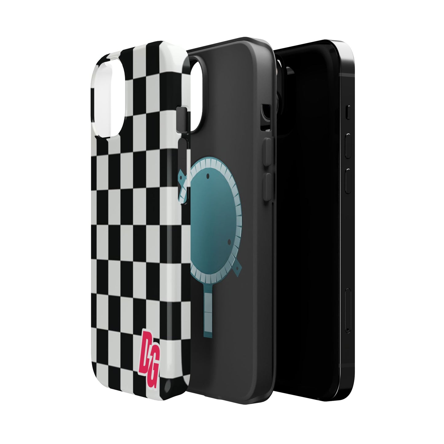 Dg Checkered Magnetic Tough Cases