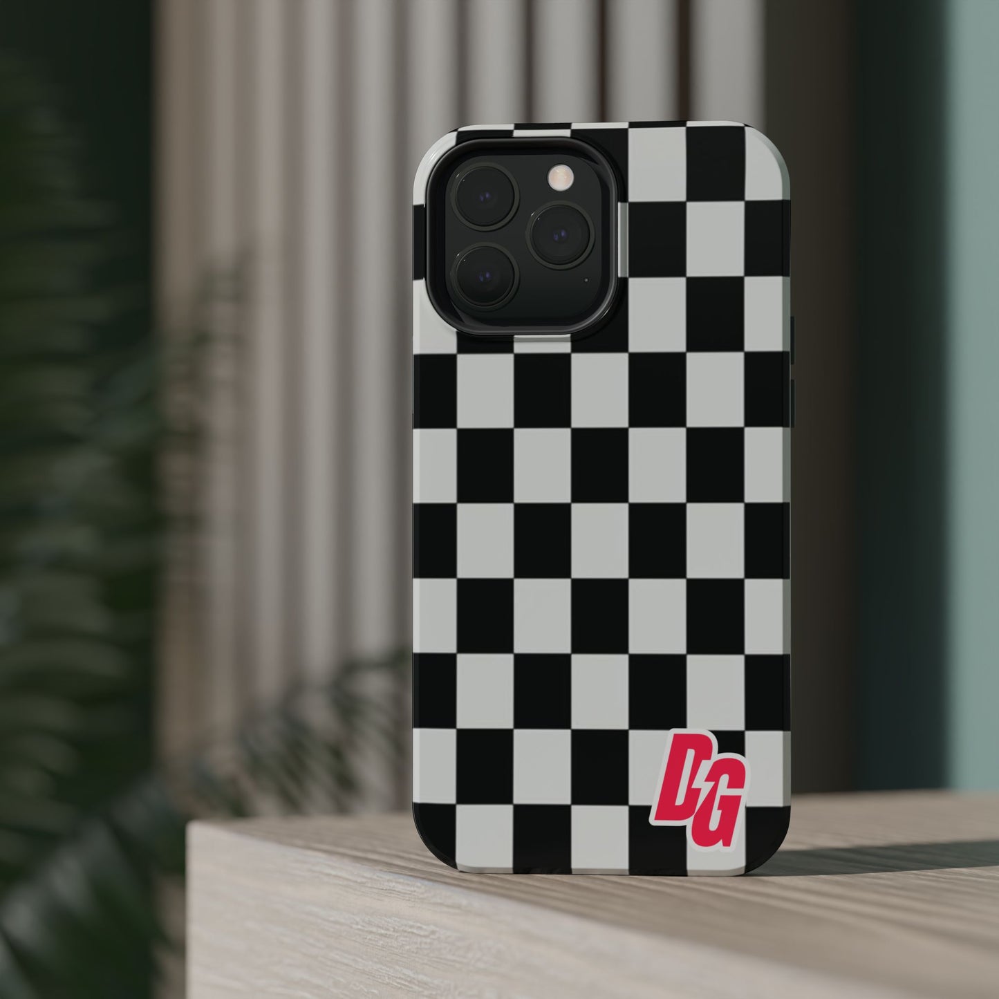 Dg Checkered Magnetic Tough Cases