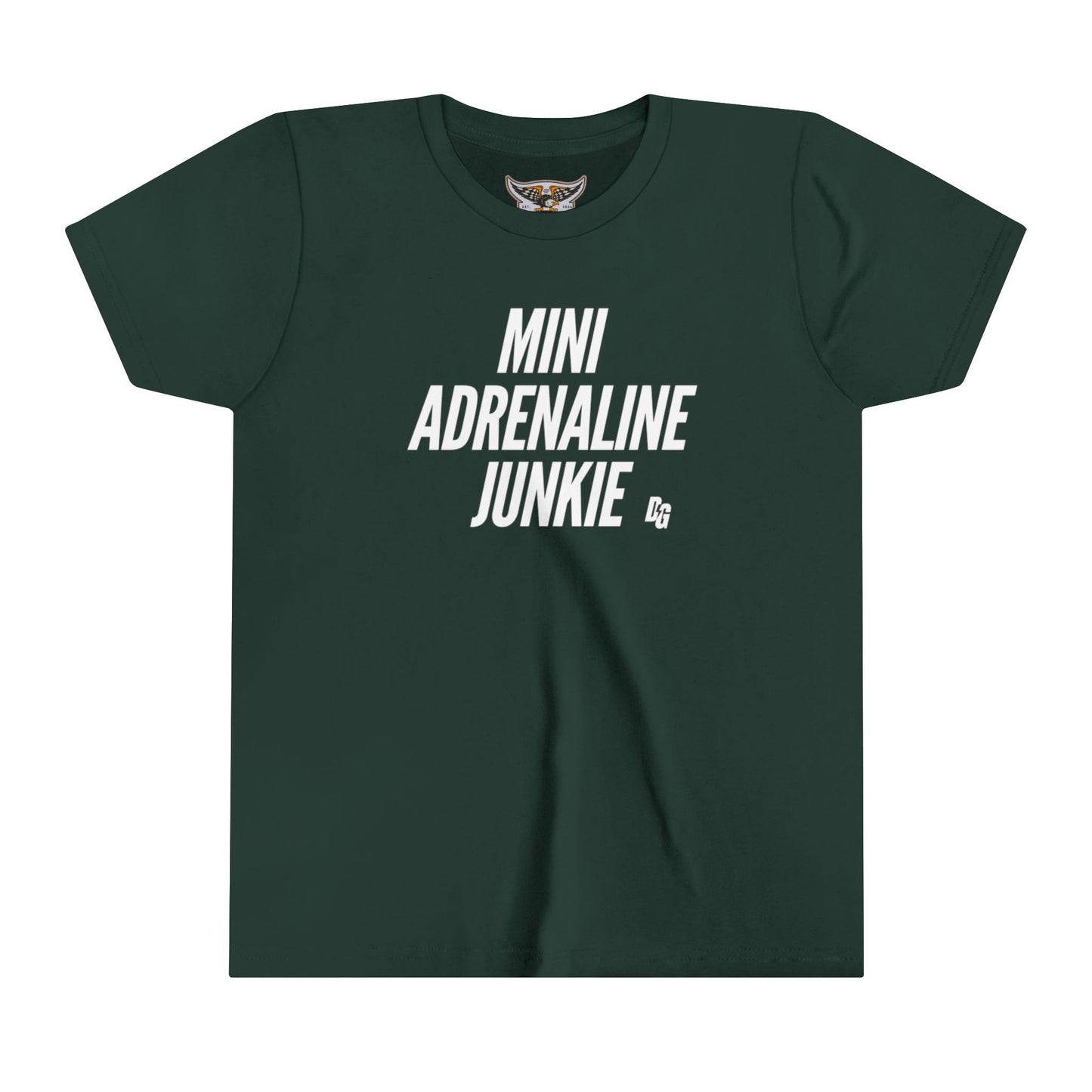 Mini Adrenaline Junkie Youth Short Sleeve Tee
