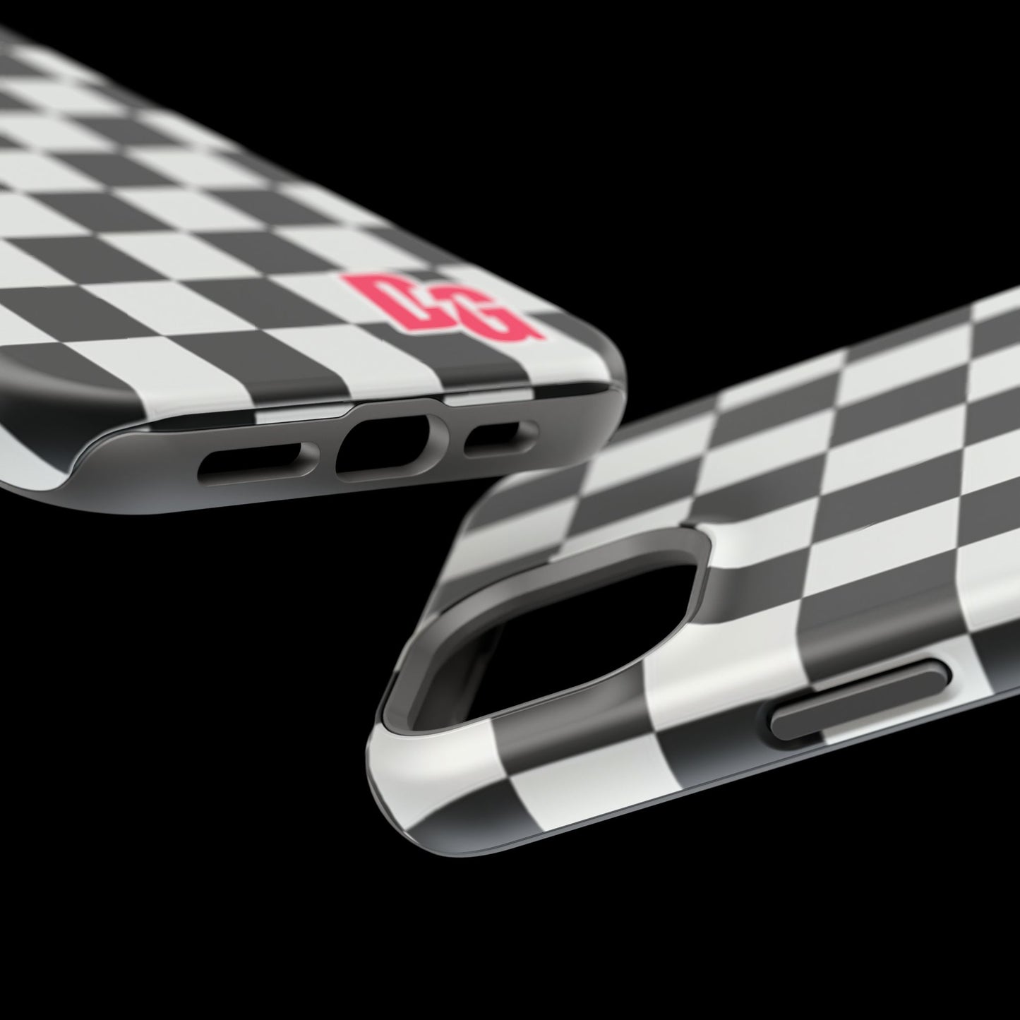 Dg Checkered Magnetic Tough Cases