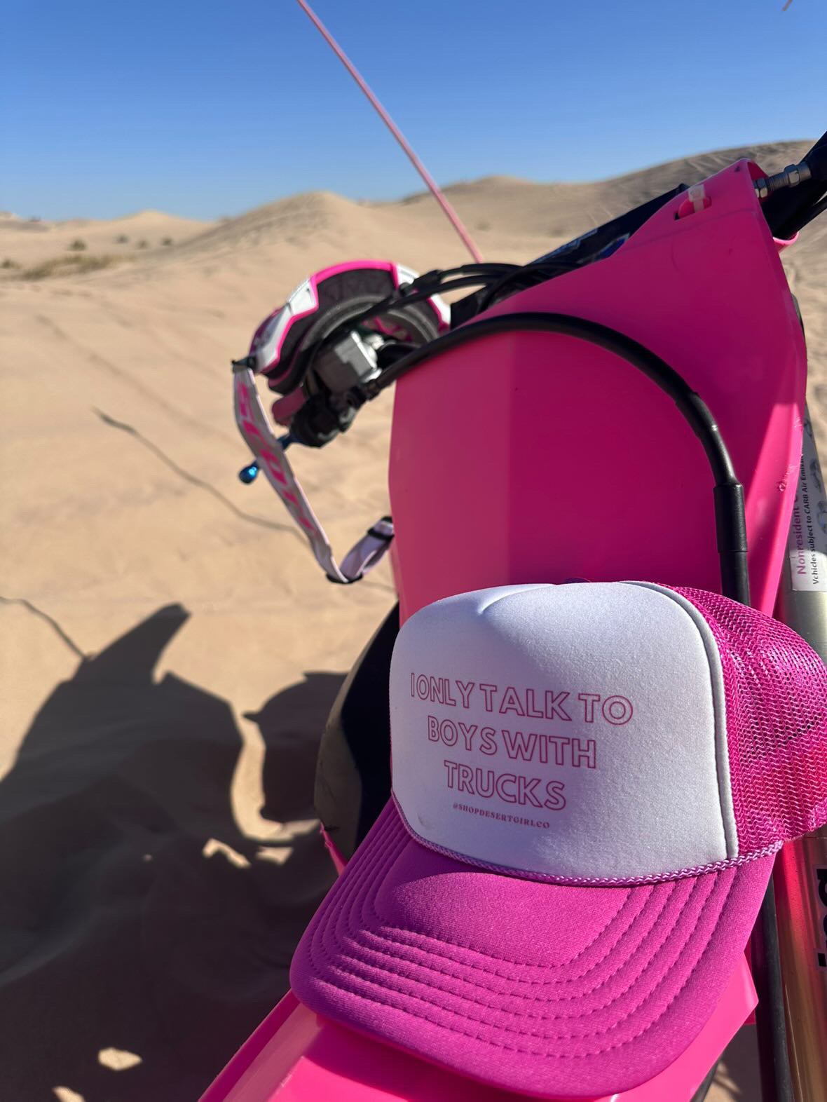 TALK TO BOYS TRUCKER HAT - TRUCK