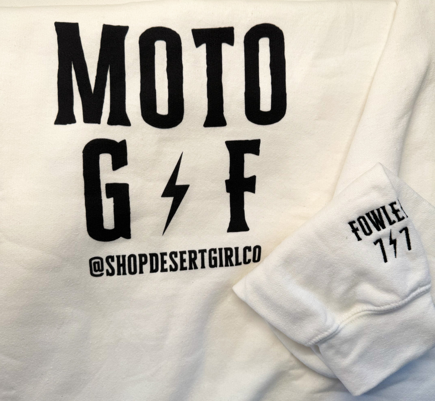 MOTO GF CREWNECK - CUSTOM