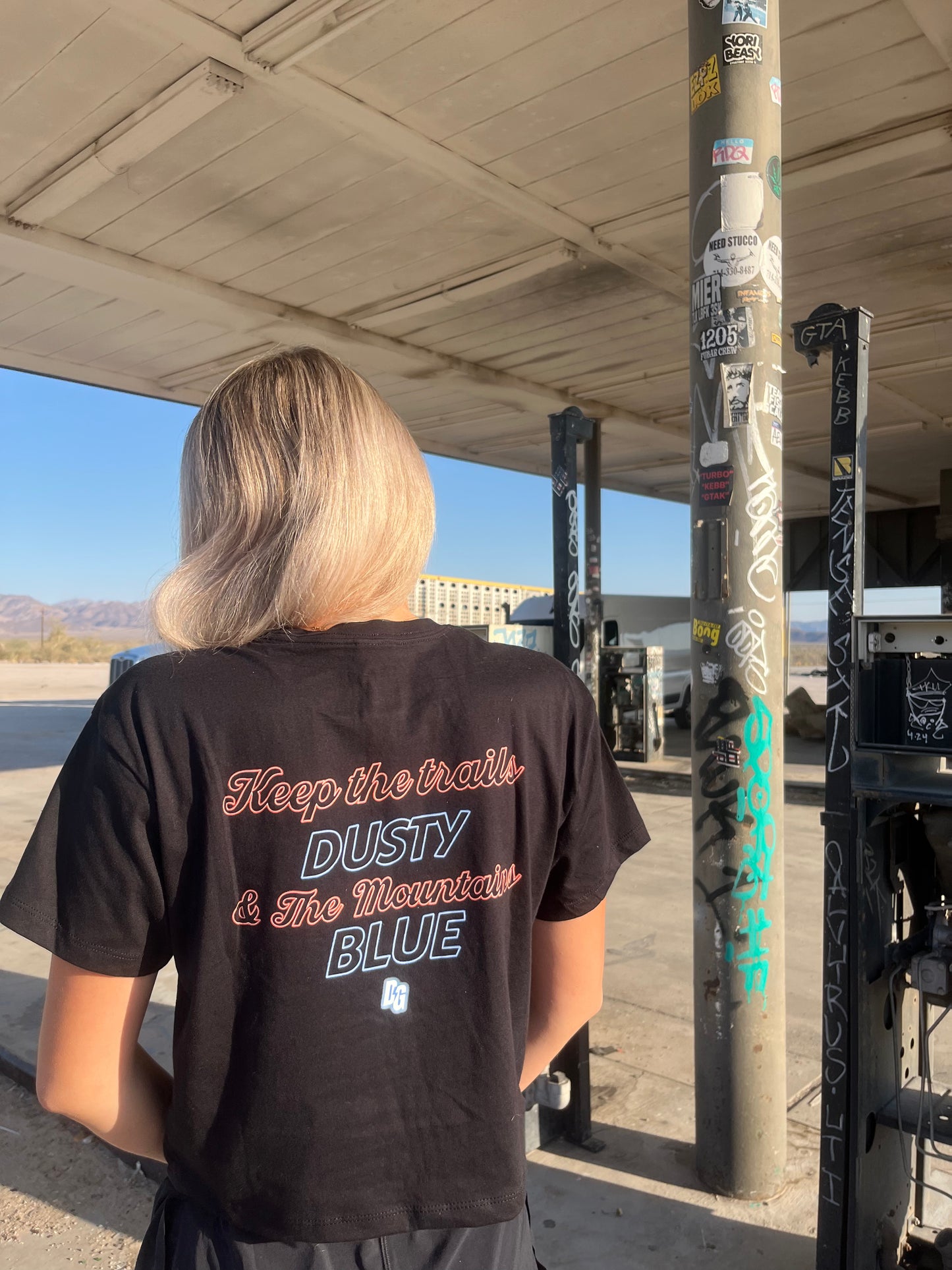 Blue Mountains Off-Road Collective Crop Tee
