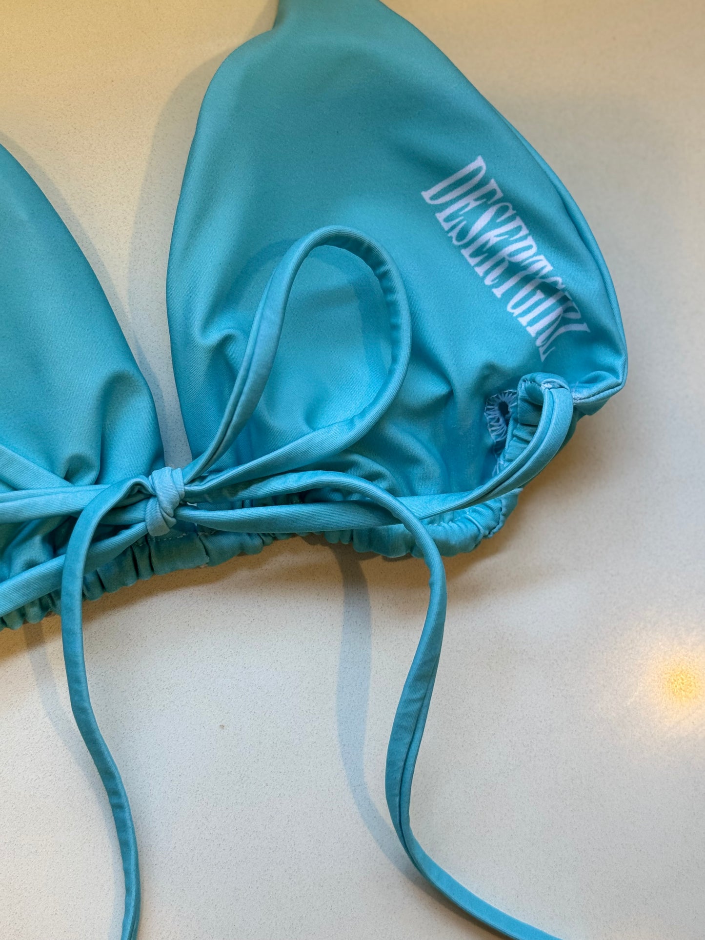 Desert Girl Turquoise Triangle Bikini Set