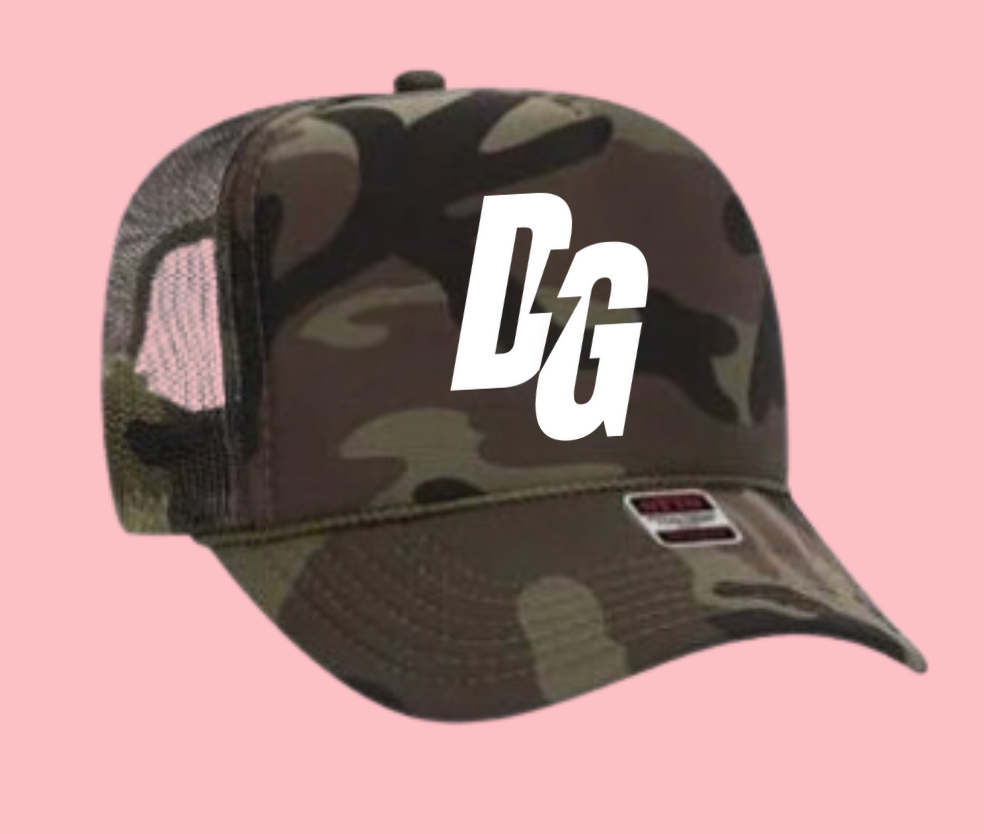 DG Monochrome Puff Print Trucker