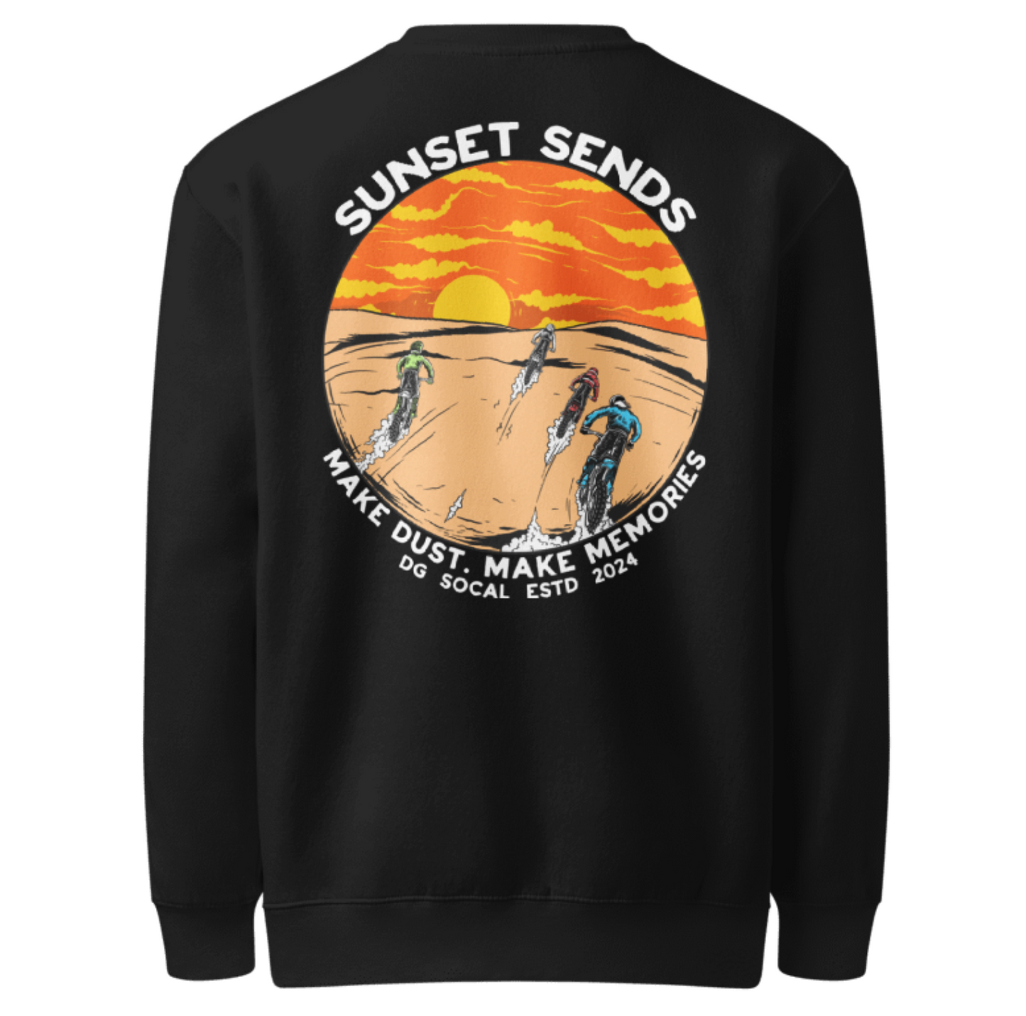 SUNSET SENDS Crewneck