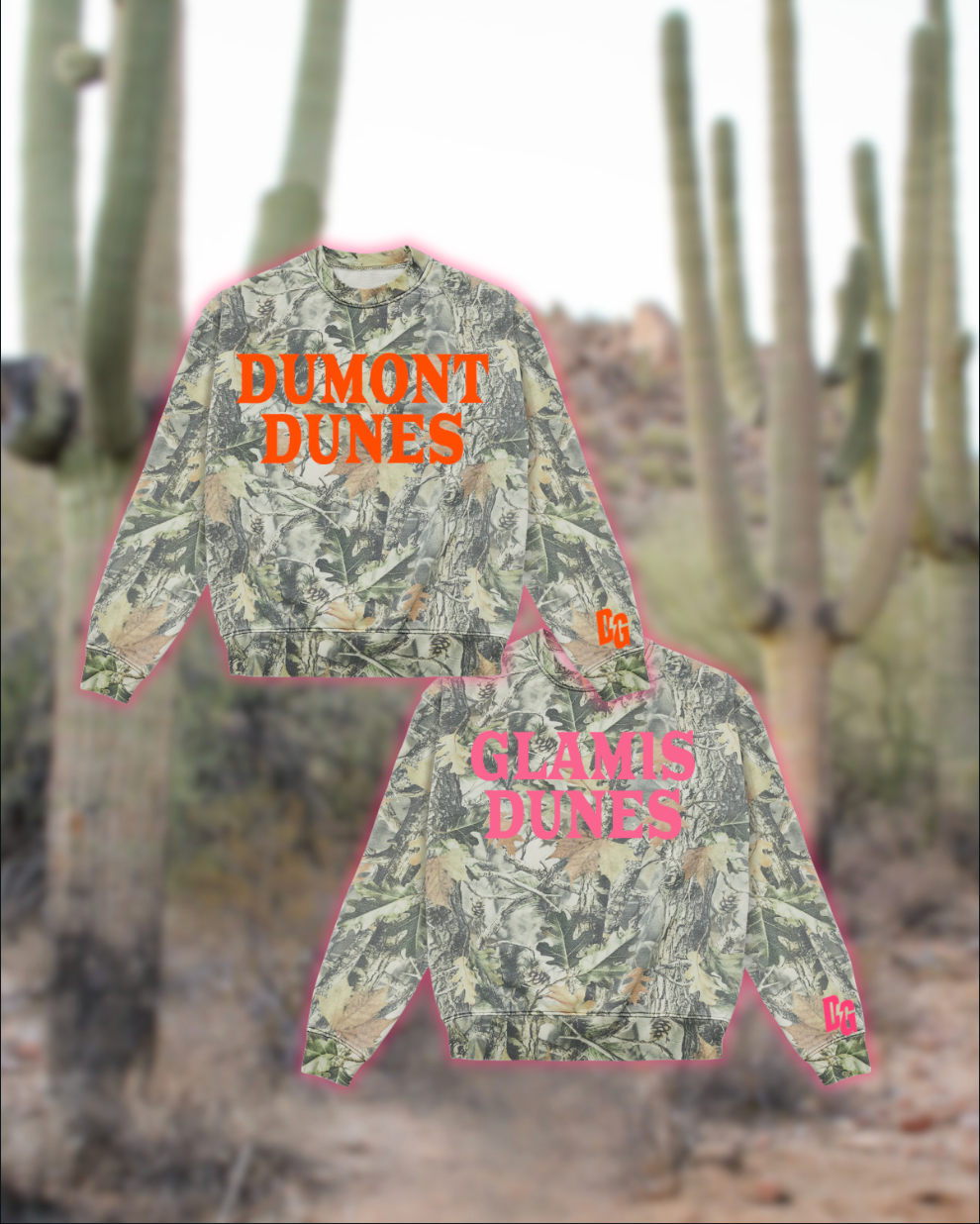 Camo Crewneck - Desert Season 25