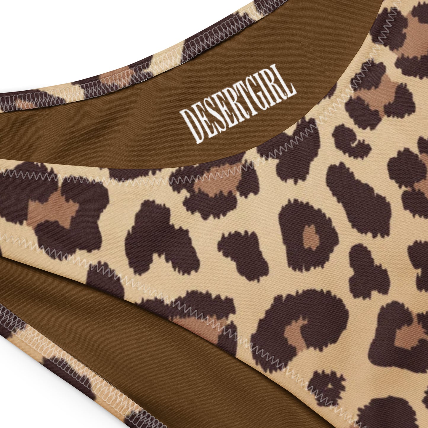 DG Cheetah Bandeau Bikini Set