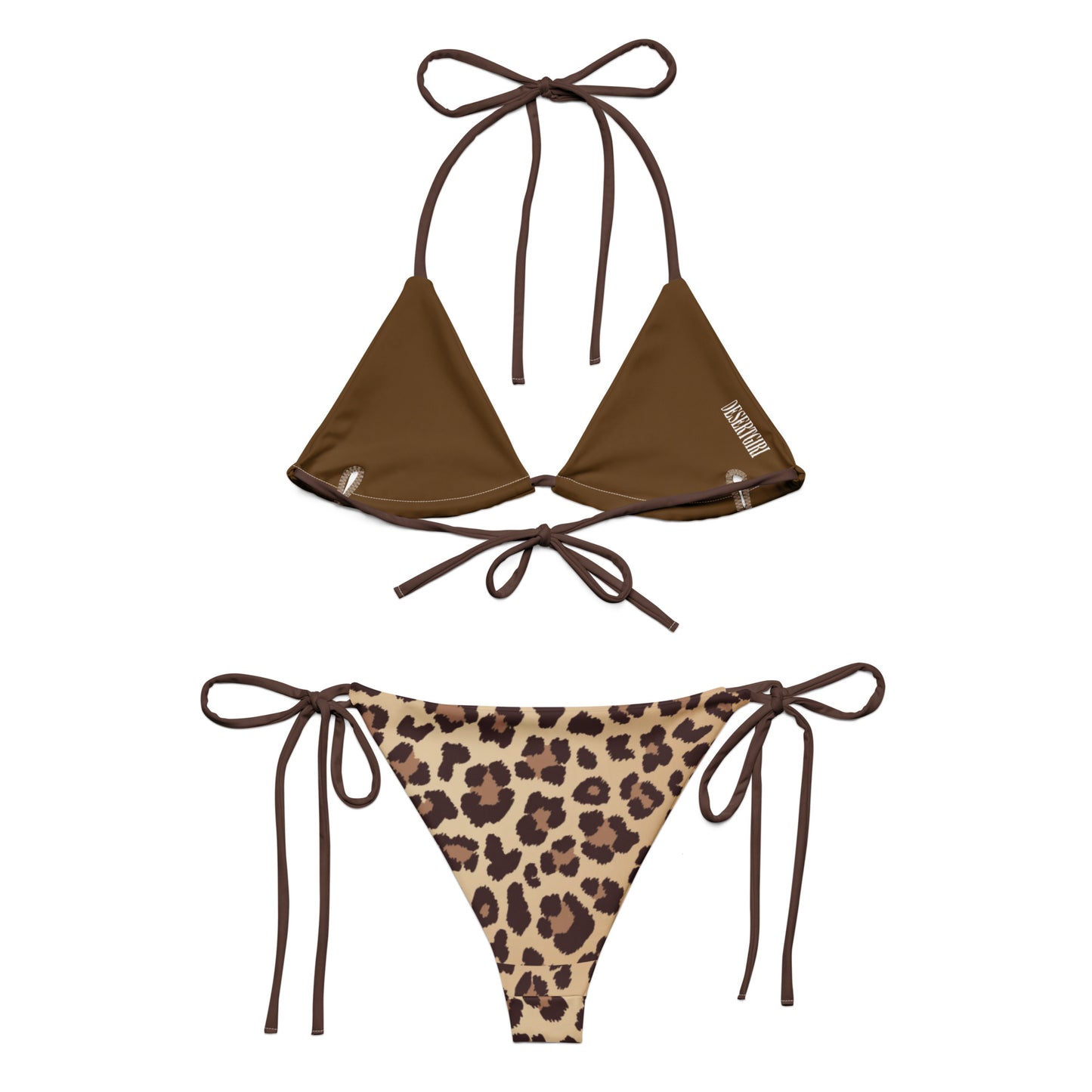 DG Cheetah Triangle Bikini Set