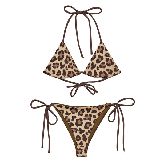 DG Cheetah Triangle Bikini Set