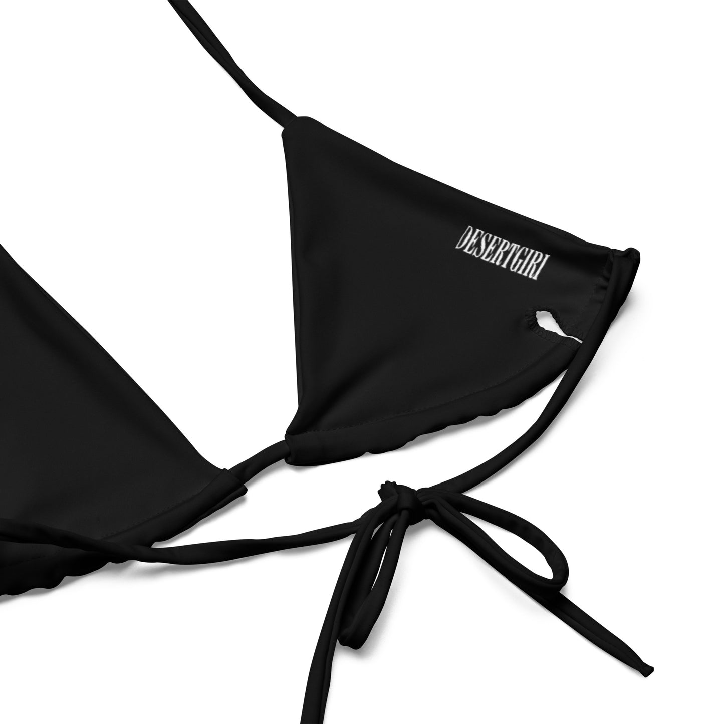 DG Black Triangle Bikini Set