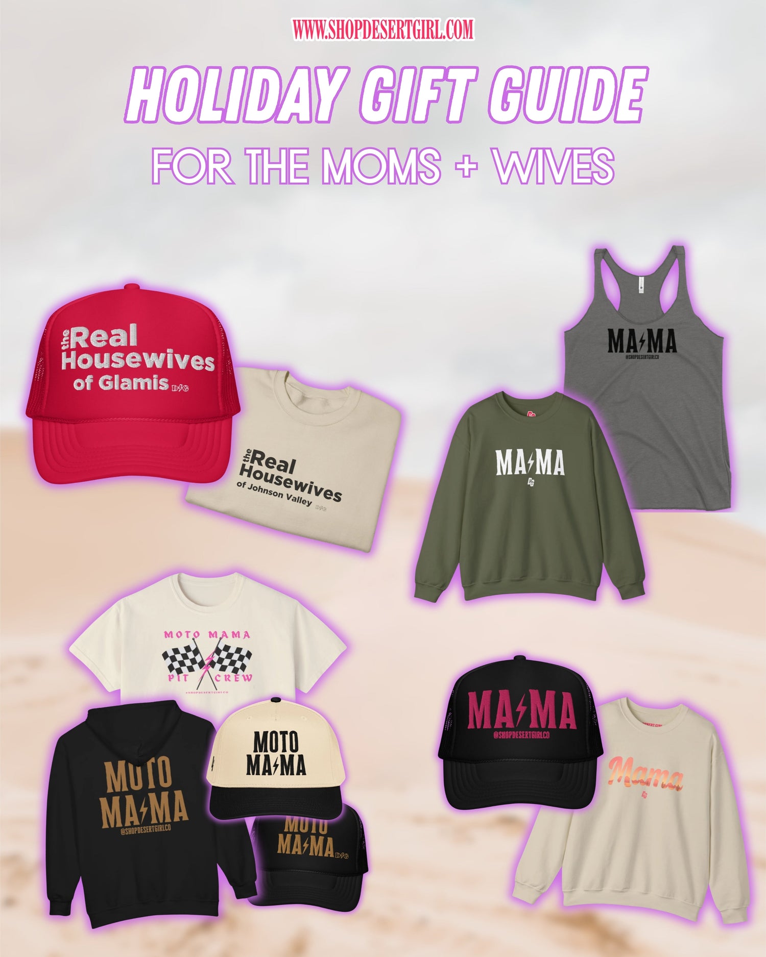 GIFT GUIDE - MOMS + WIVES