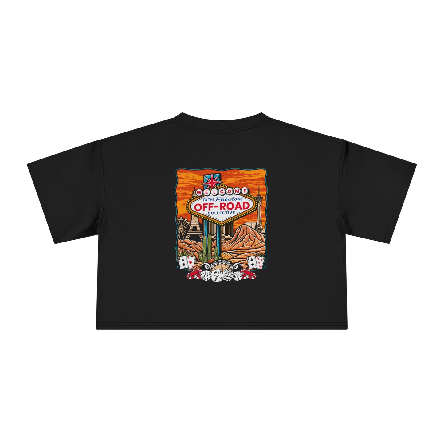 Welcome to the Off-Road Collective Cropped Short Sleeve Tee