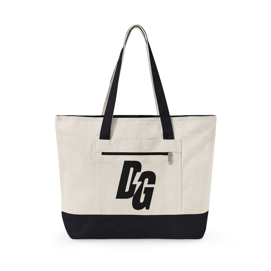 Essential Zippered Canvas Tote