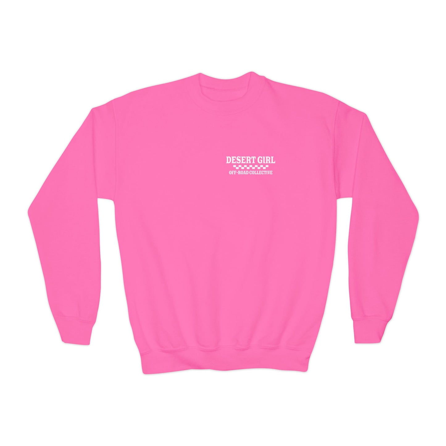Desert Girl ll Off-Road Collective Youth Crewneck Sweatshirt
