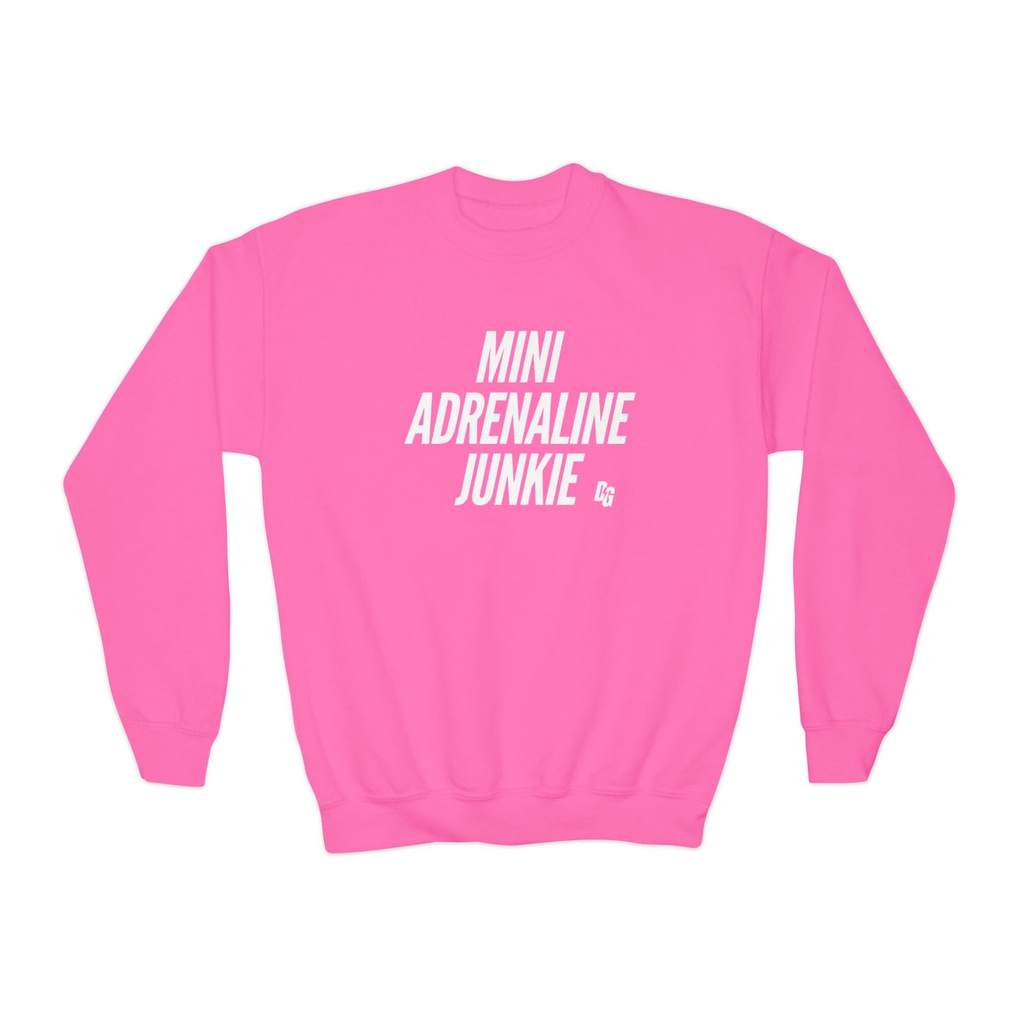 Mini Adrenaline Junkie Youth Crewneck