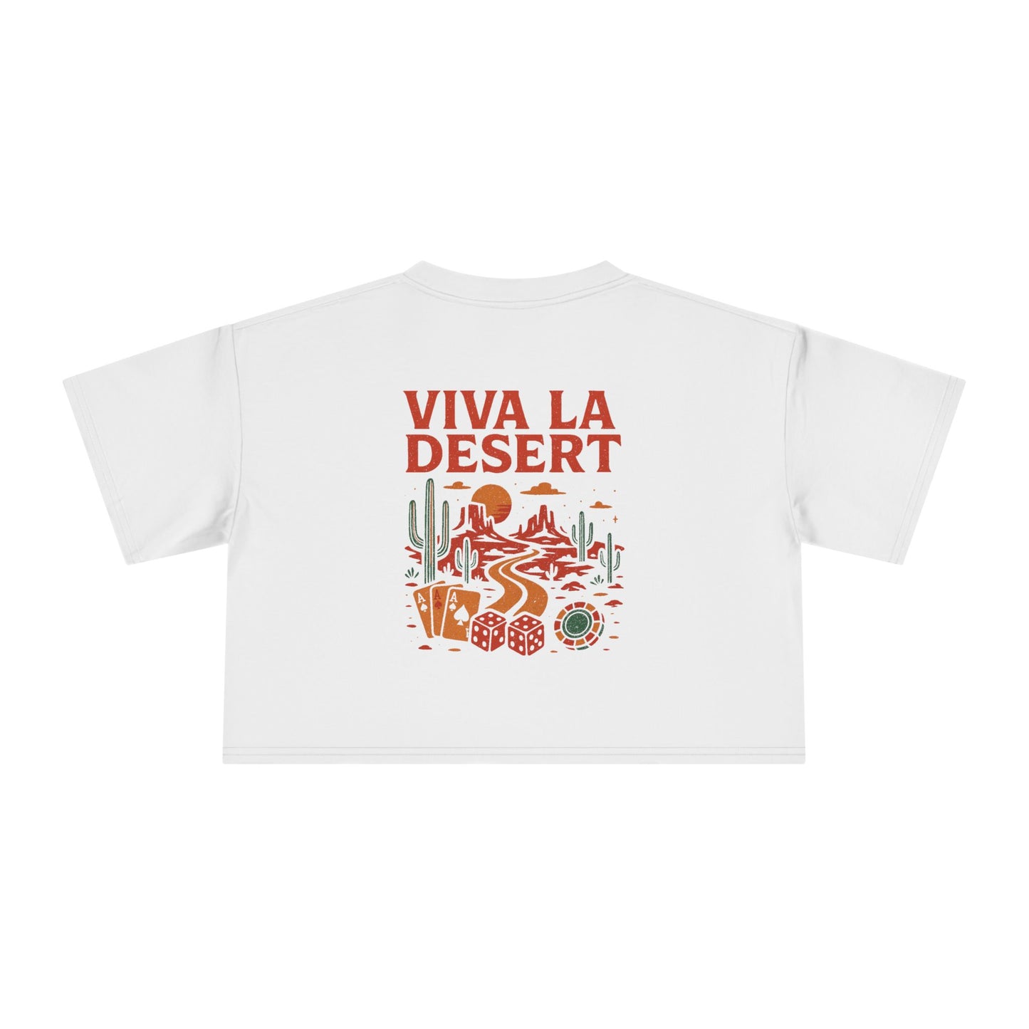 Viva La Desert Cropped Short Sleeve Tee