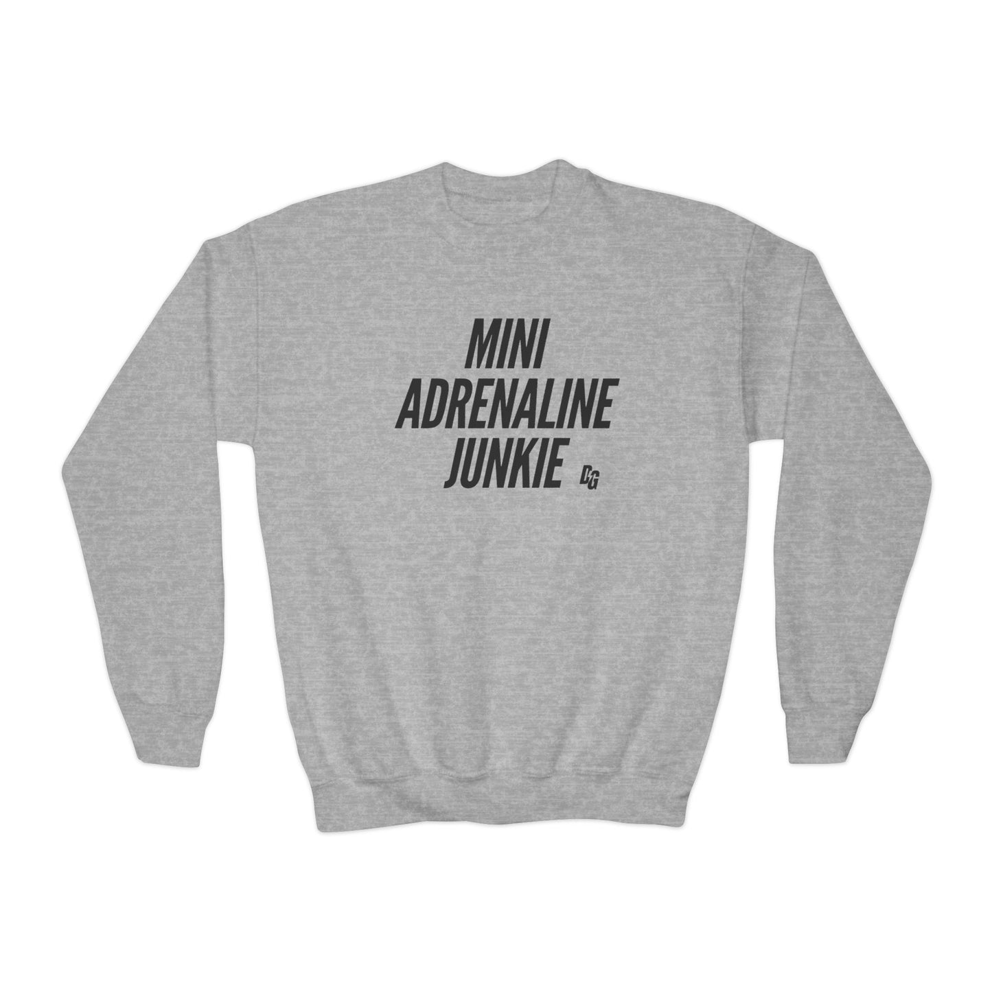 Mini Adrenaline Junkie Youth Crewneck