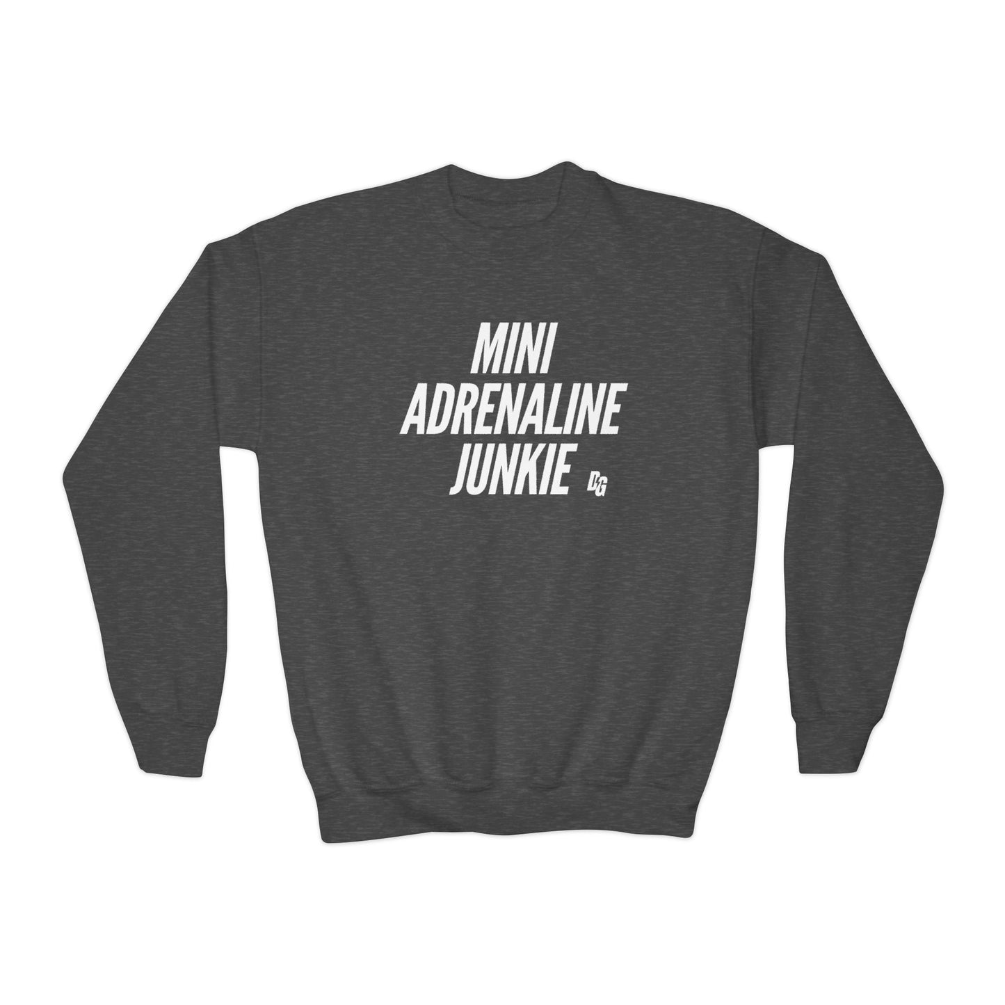 Mini Adrenaline Junkie Youth Crewneck