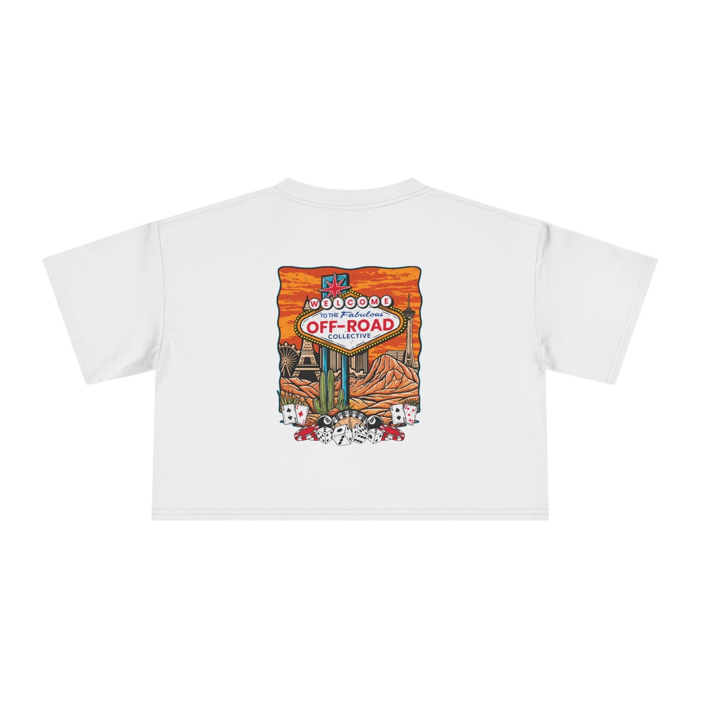 Welcome to the Off-Road Collective Cropped Short Sleeve Tee