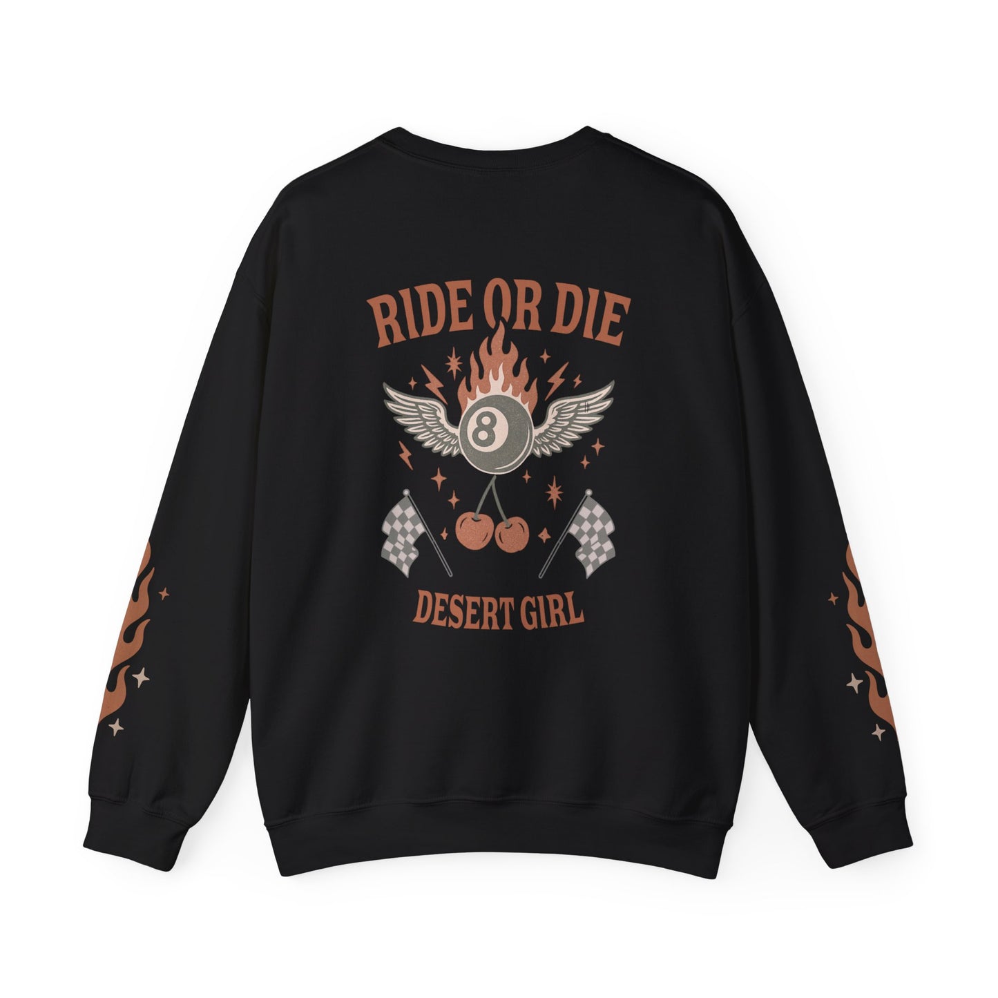 RIDE OR DIE Desert Girl Crewneck