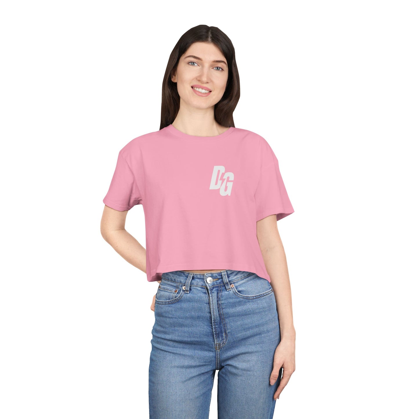 Get In Loser - DESERT Cropped Tee