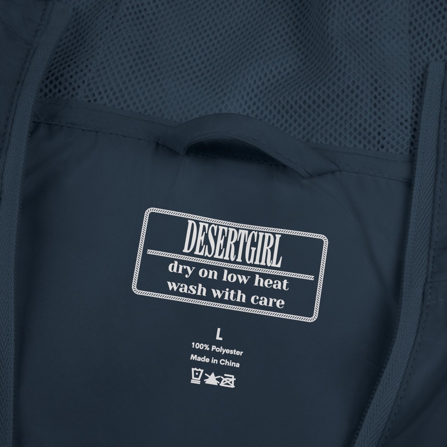 DG Checkered Full-Zip Windbreaker