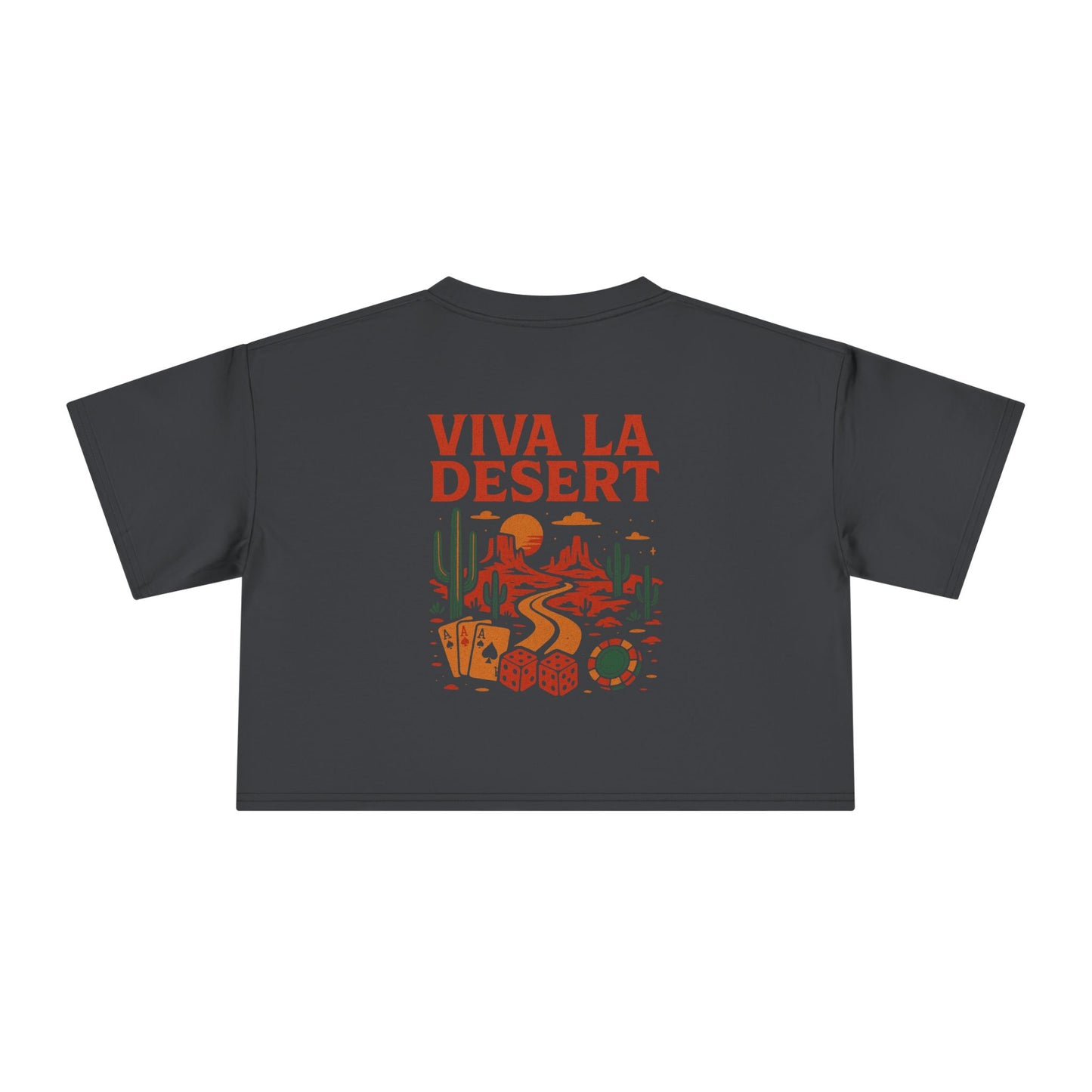 Viva La Desert Cropped Short Sleeve Tee