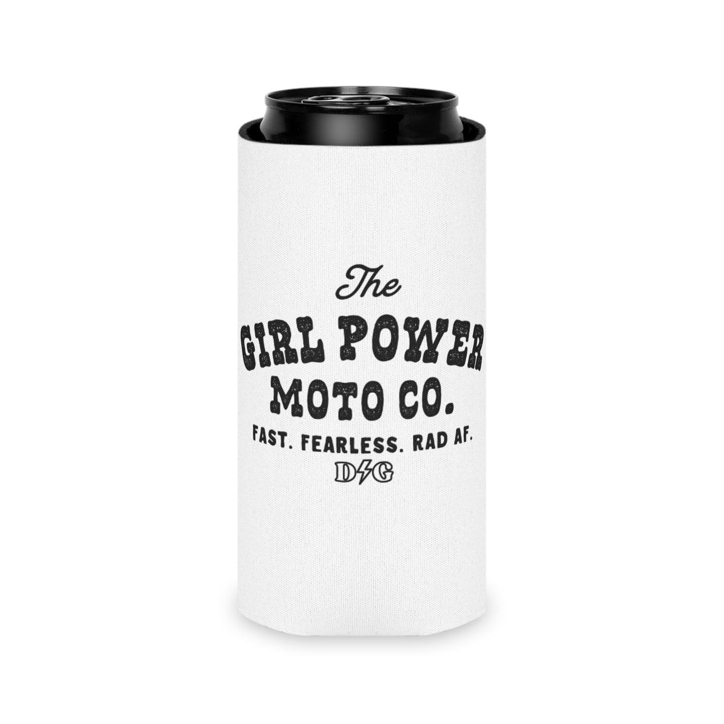 Girl Power Moto Coozie