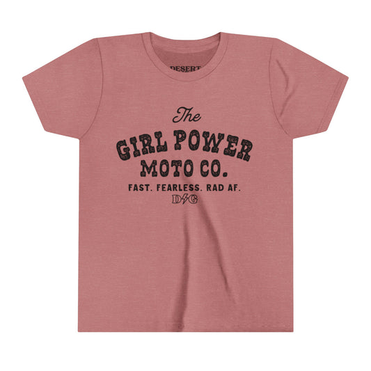 Kids Girl Power Moto Tee