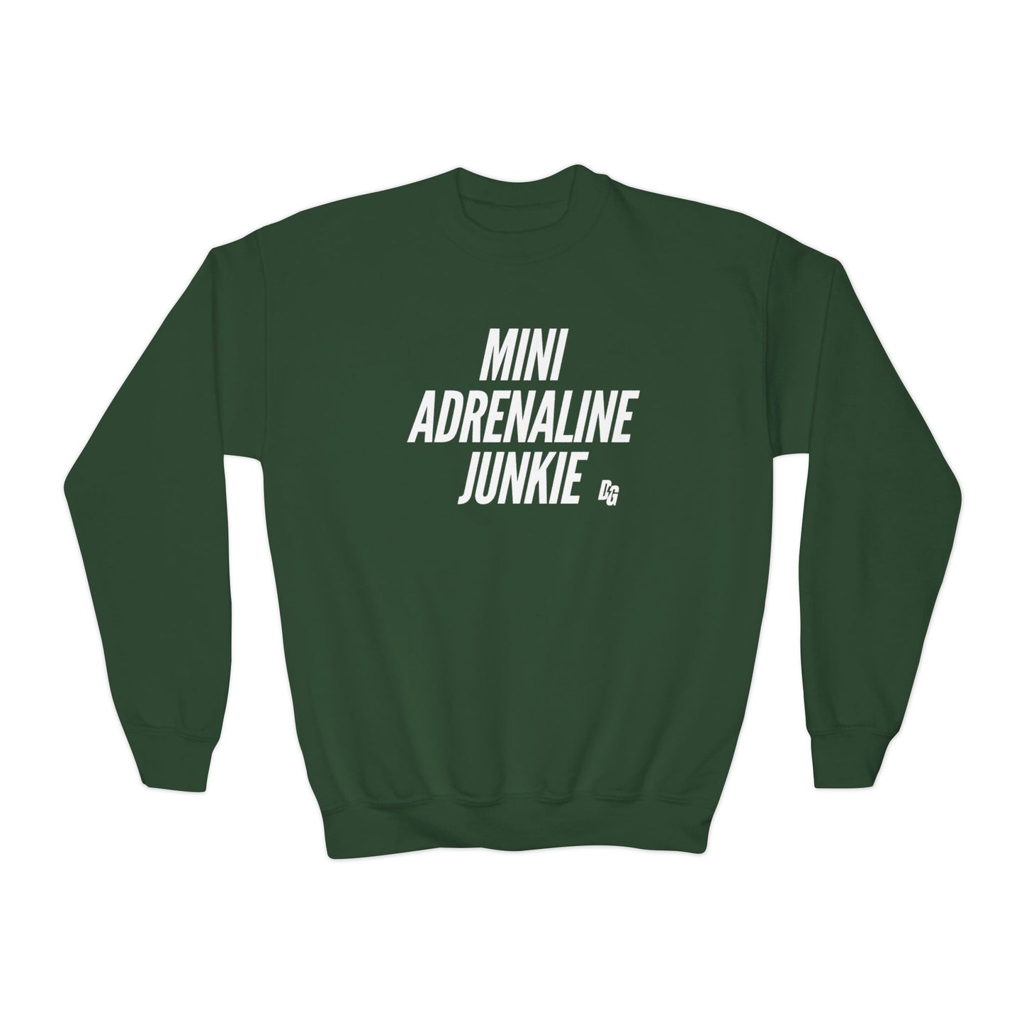 Mini Adrenaline Junkie Youth Crewneck