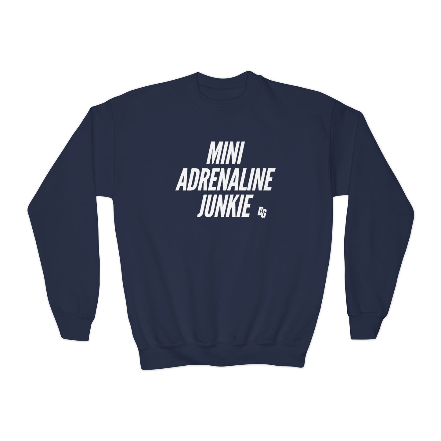 Mini Adrenaline Junkie Youth Crewneck