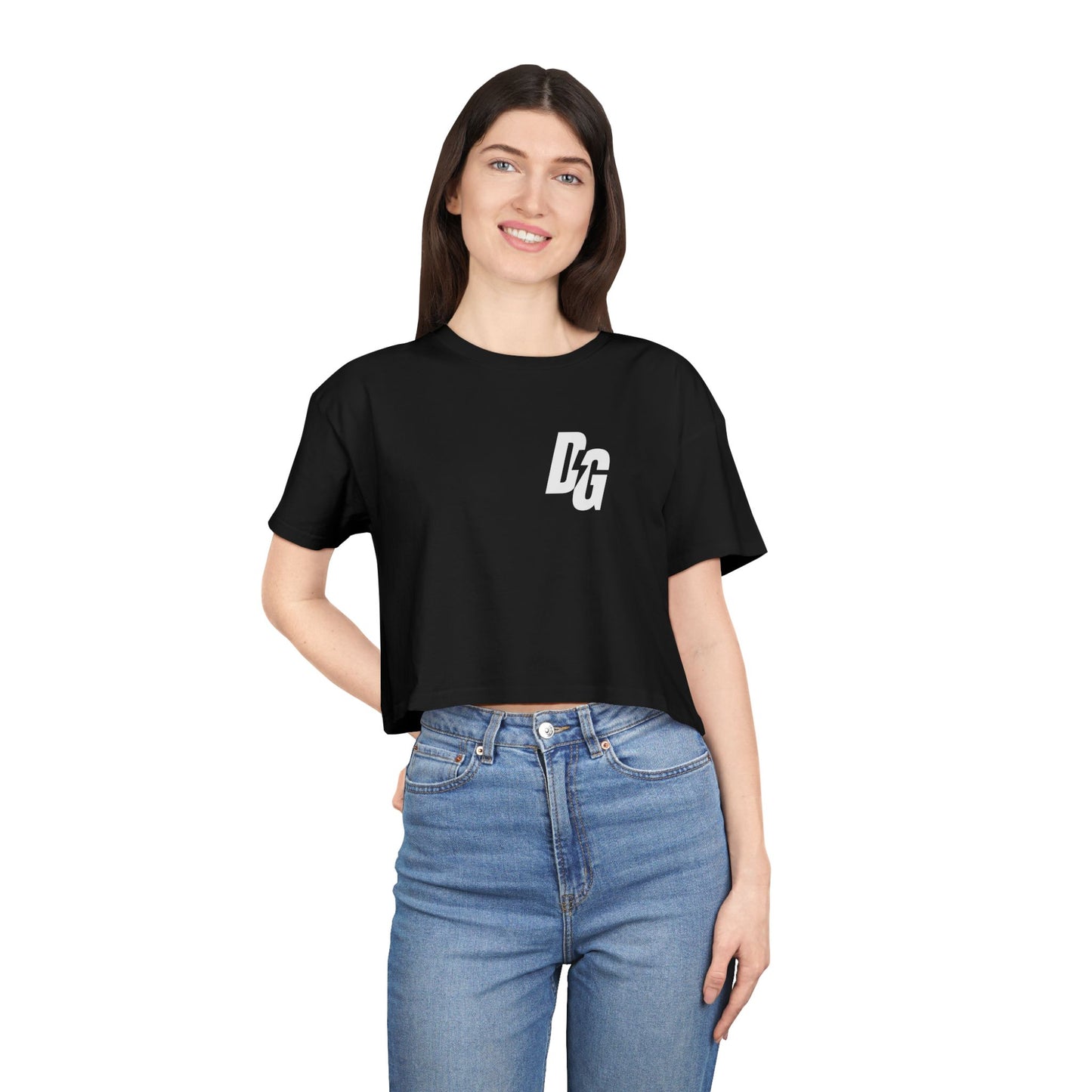 Get In Loser - DESERT Cropped Tee