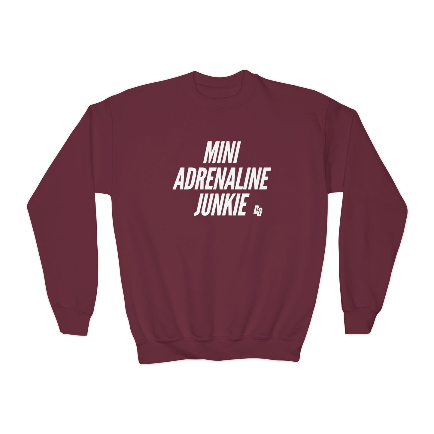 Mini Adrenaline Junkie Youth Crewneck