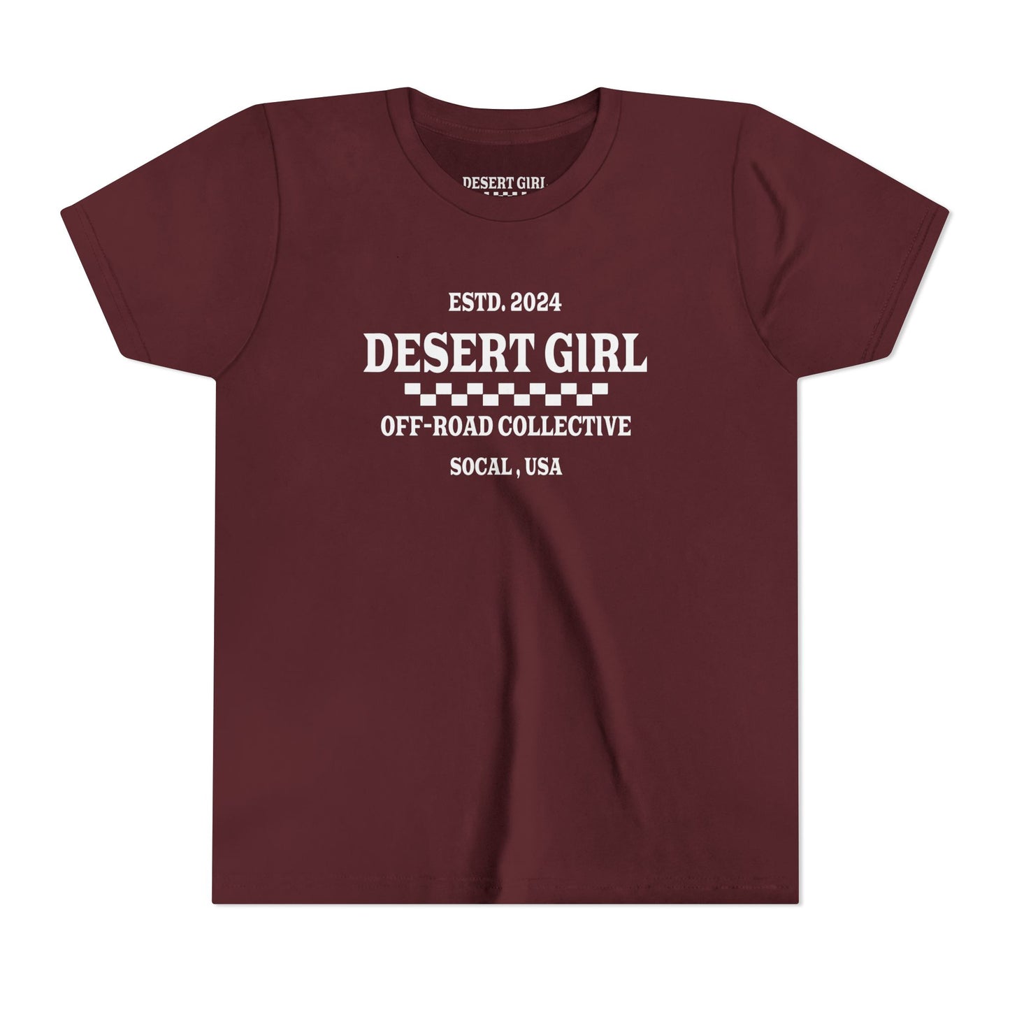 Off-Road Collective ll Desert Girl Youth Short Sleeve Tee