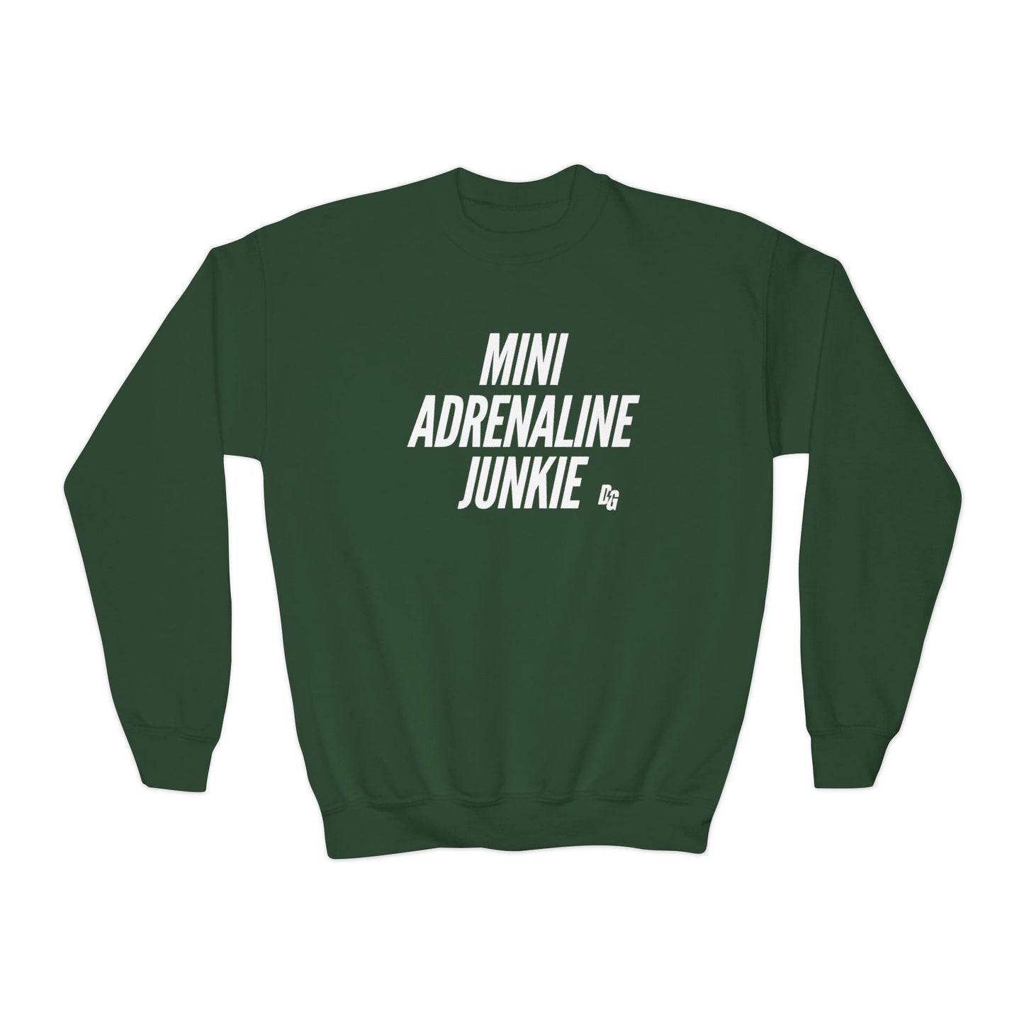 Mini Adrenaline Junkie Youth Crewneck