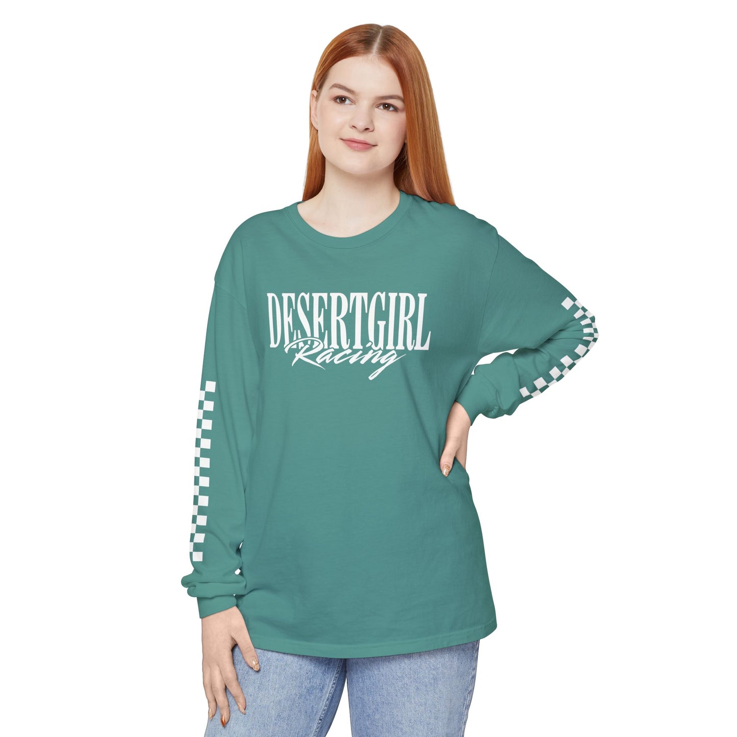Desert Girl Racing - Comfort Colors Long Sleeve Tee