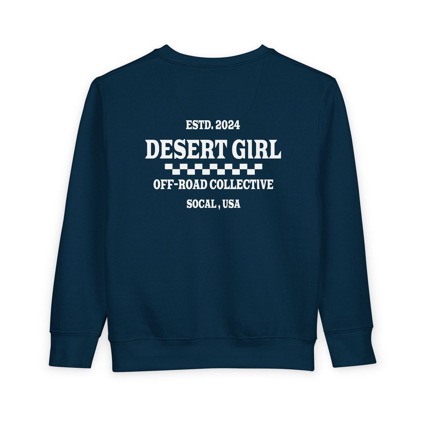 Desert Girl ll Off-Road Collective Toddler Crewneck Sweatshirt
