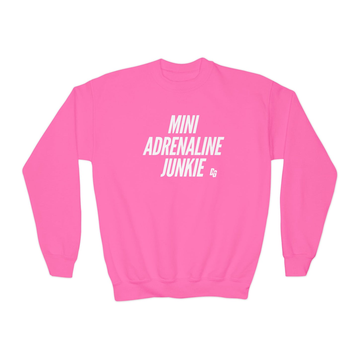 Mini Adrenaline Junkie Youth Crewneck