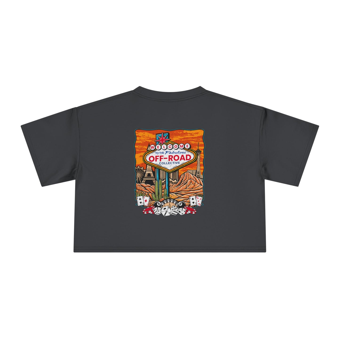 Welcome to the Off-Road Collective Cropped Short Sleeve Tee