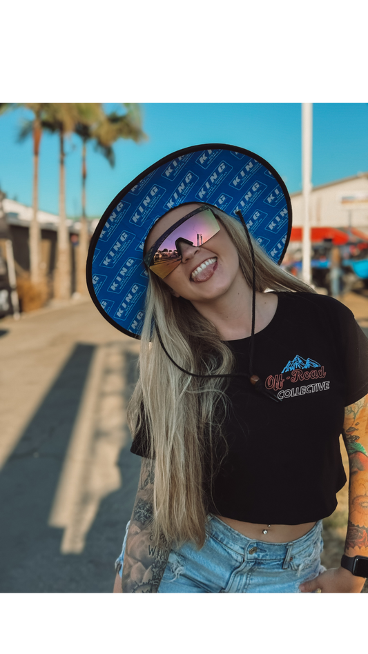 Blue Mountains Off-Road Collective Crop Tee