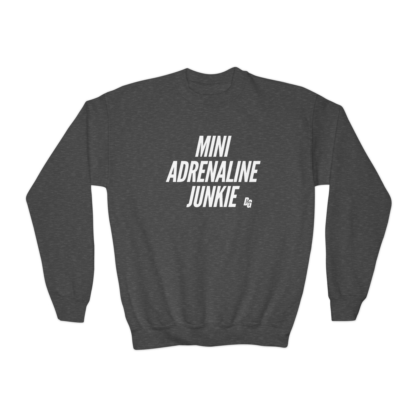 Mini Adrenaline Junkie Youth Crewneck