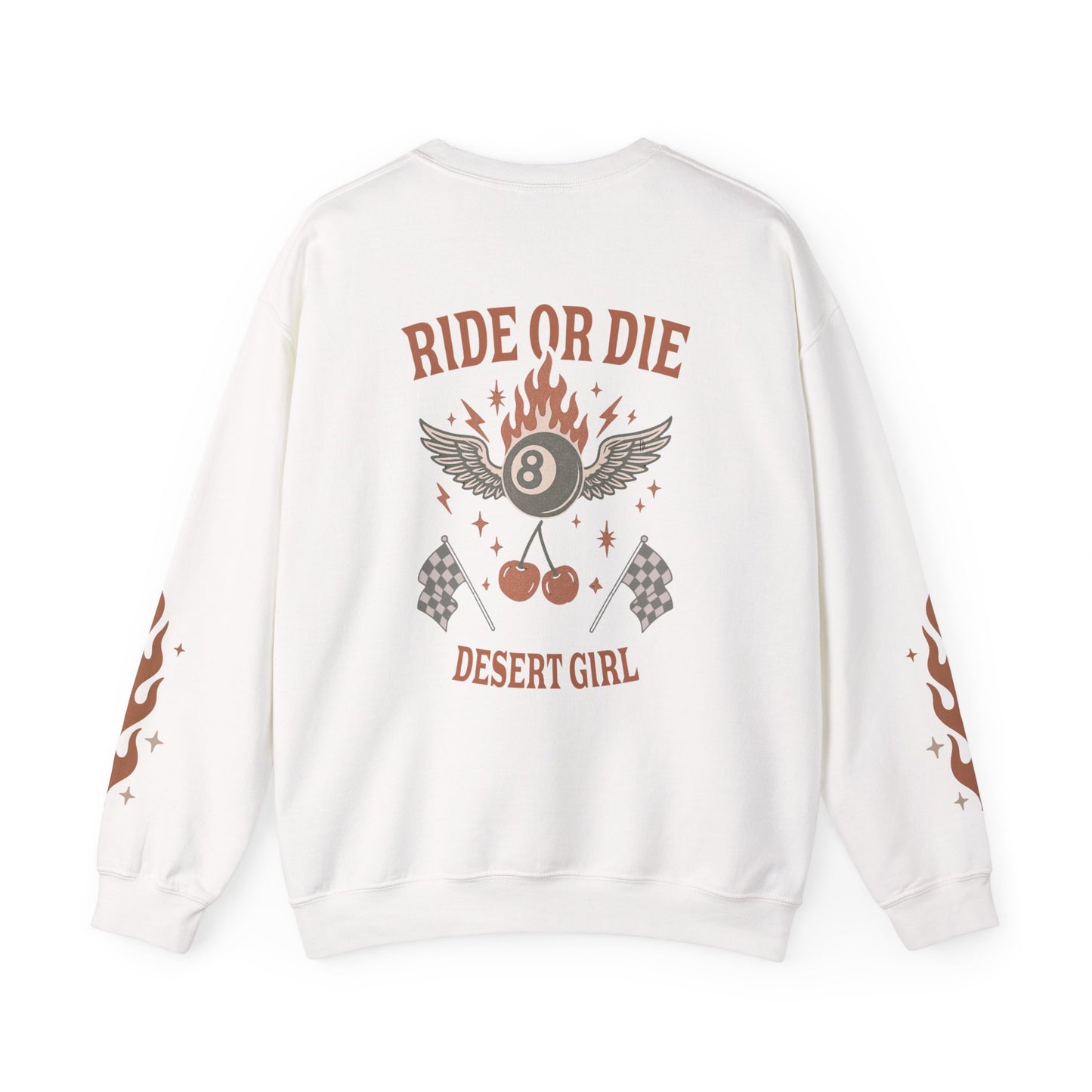 RIDE OR DIE Desert Girl Crewneck