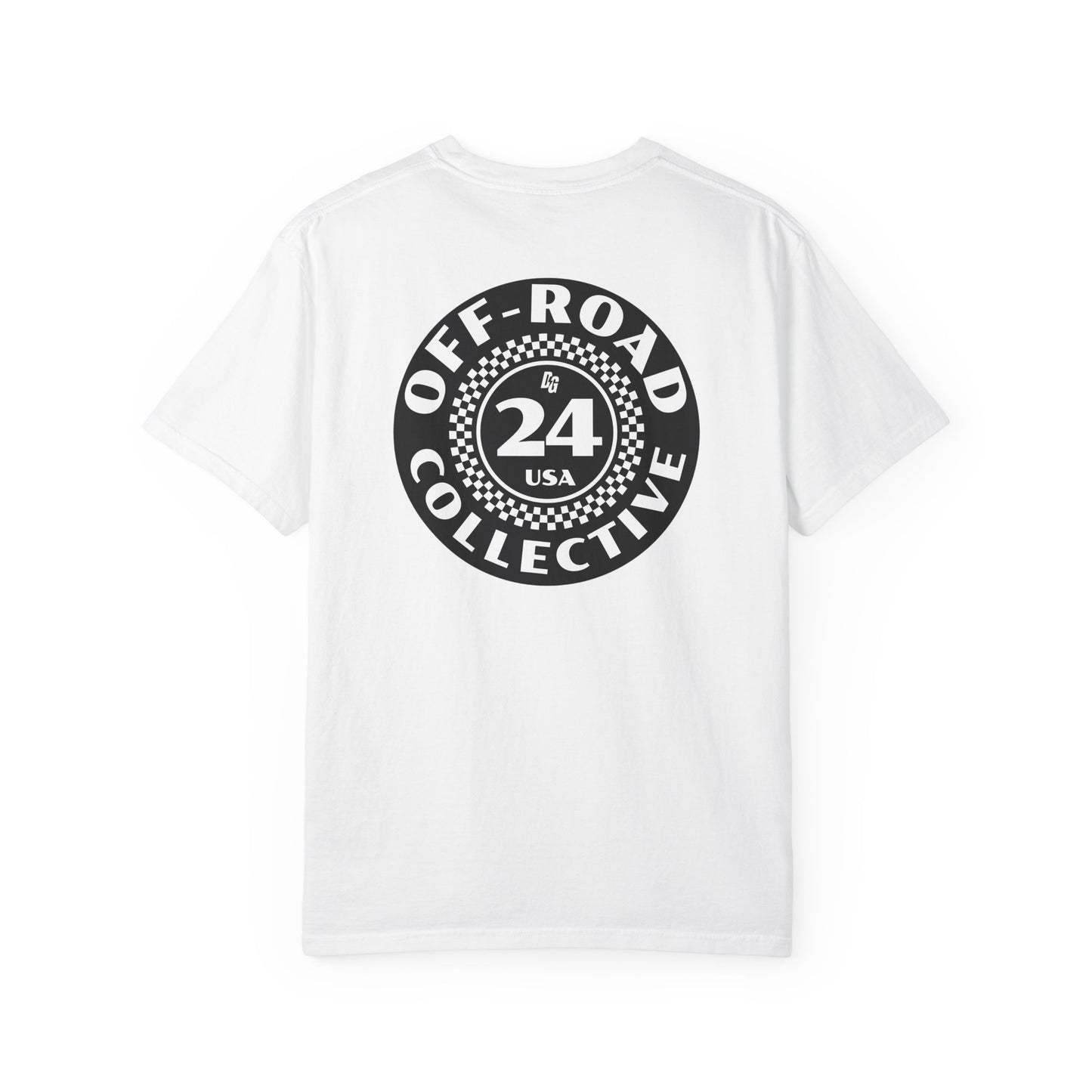 Off-Road Collective 24 Checkered Short Sleeve Tee - Black