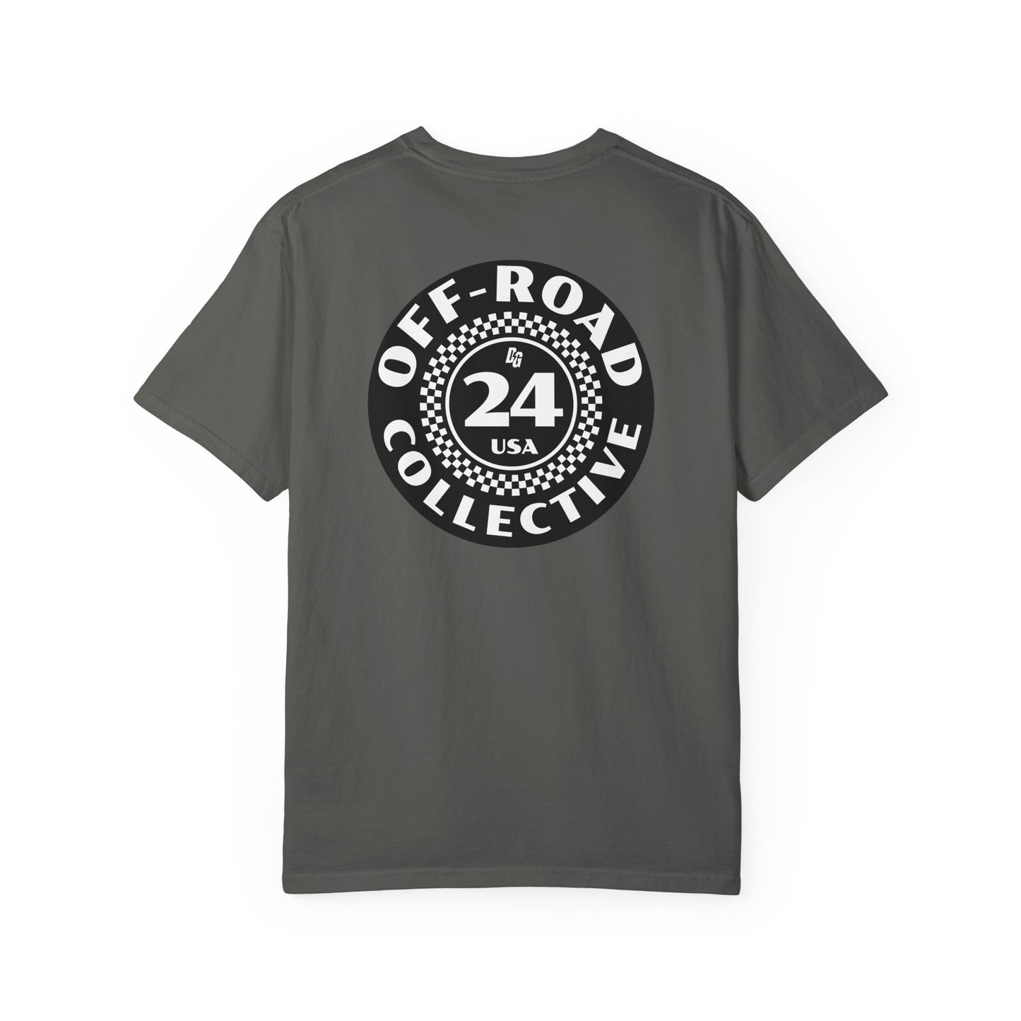 Off-Road Collective 24 Checkered Short Sleeve Tee - Black