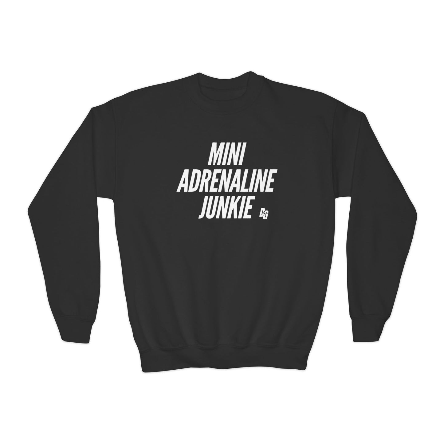 Mini Adrenaline Junkie Youth Crewneck