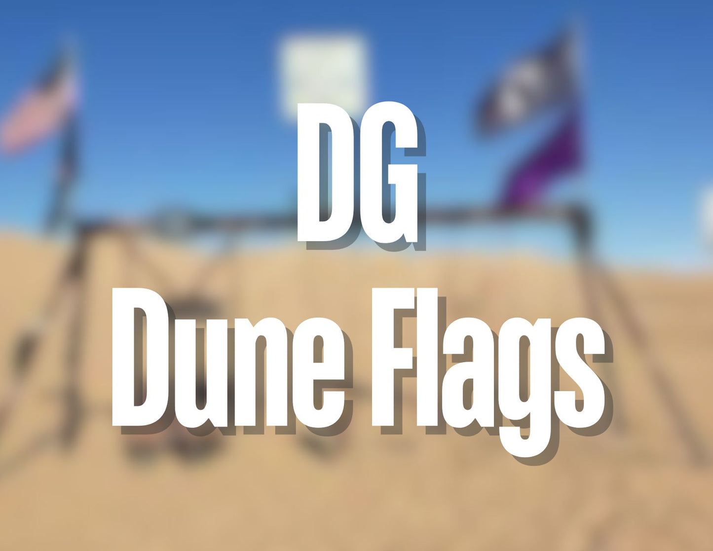 Desert Girl Whip Flags